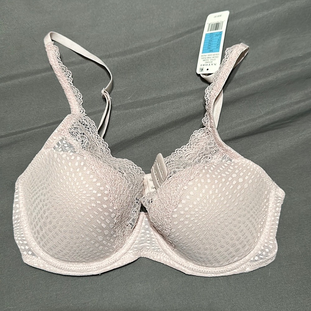 Natori lace pink bra